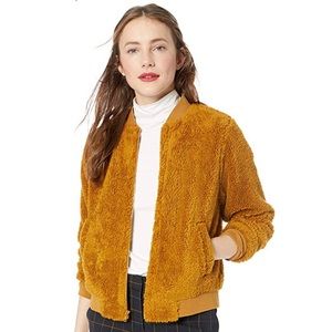J. Crew Teddy Bomber Jacket